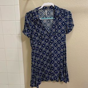 Blue Free People Dress